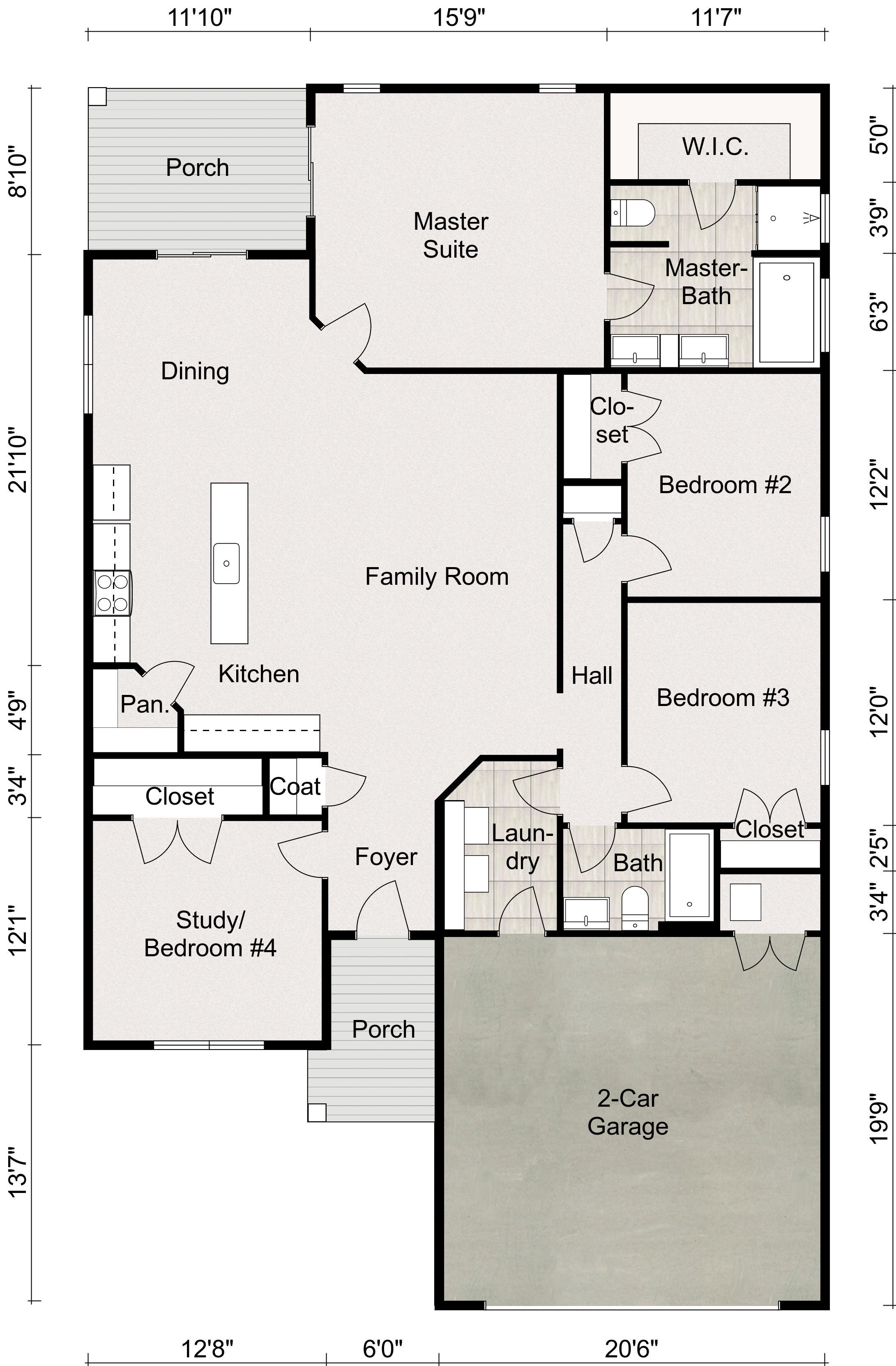The Tristan Floor Plan